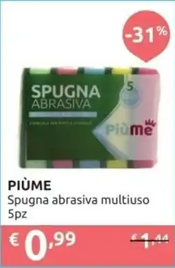 Ipersoap PIÙME Spugna abrasiva multiuso offerta