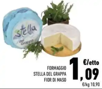 Conad Superstore Formaggio stella del grappa fior di maso offerta