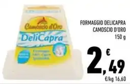 Conad Superstore Formaggio delicapra camoscio d'oro offerta