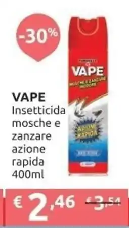 Ipersoap VAPE Insetticida mosche e zanzare azione rapida offerta