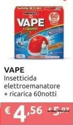 Ipersoap VAPE Insetticida elettroemanatore + ricarica 60notti offerta
