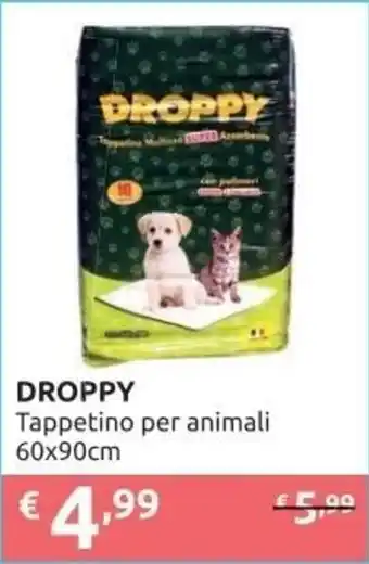 DROPPY Tappetino per animali 60x90cm