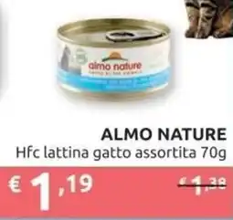 Ipersoap ALMO NATURE Hfc lattina gatto offerta