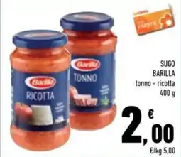 Conad Superstore Sugo barilla offerta