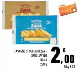 Conad Superstore Lasagne sfogliagrezza - sfogliavelo rana offerta