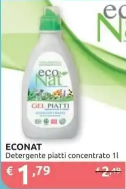 Ipersoap ECONAT Detergente piatti concentrato offerta