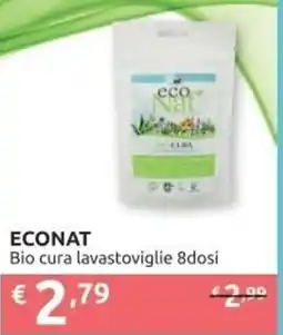 Ipersoap ECONAT Bio cura lavastoviglie 8dosi offerta