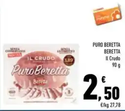 Conad Superstore Puro beretta beretta il crudo offerta