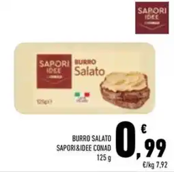 Conad Superstore Burro salato sapori&idee conad offerta