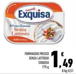 Conad Superstore Formaggio fresco senza lattosio exquisa offerta