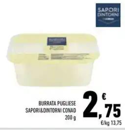 Conad Superstore Burrata pugliese sapori&dintorni conad offerta