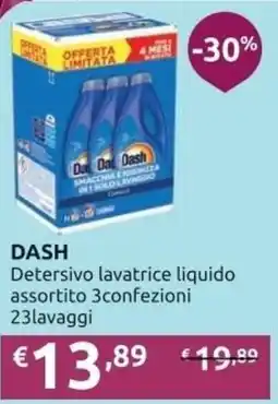 Ipersoap DASH Detersivo lavatrice liquido assortito 3confezioni offerta