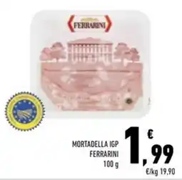 Conad Superstore Mortadella igp ferrarini offerta