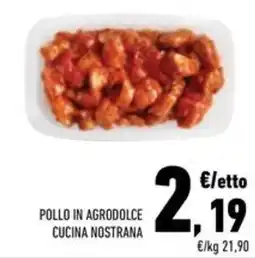Conad Superstore Pollo in agrodolce cucina nostrana offerta