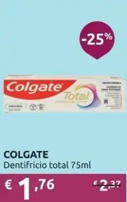 Ipersoap COLGATE Dentifricio total offerta