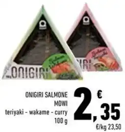 Conad Superstore Onigiri salmone mowi offerta