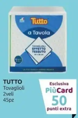 Ipersoap TUTTO Tovaglioli 2veli offerta