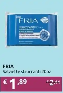 Ipersoap FRIA Salviette struccanti offerta