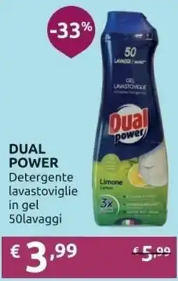 Ipersoap DUAL POWER Detergente lavastoviglie in gel offerta