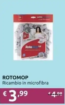 Ipersoap ROTOMOP Ricambio in microfibra offerta