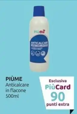 Ipersoap PIÙME Anticalcare in flacone offerta