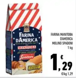 Conad Superstore Farina manitoba d'america molino spadoni offerta