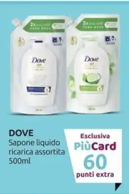 Ipersoap DOVE Sapone liquido ricarica offerta