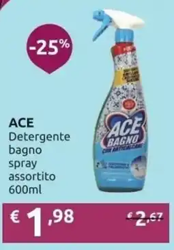 Ipersoap ACE Detergente bagno spray offerta