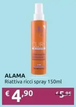 Ipersoap ALAMA Riattiva ricci spray offerta