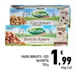 Conad Superstore Fagioli borlotti-ceci valfrutta offerta