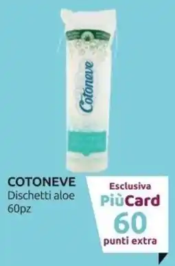 Ipersoap COTONEVE Dischetti COTONEVE Dischetti aloe 60pz offerta