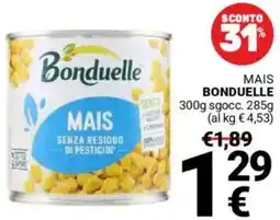 Supermercati Gulliver Mais BONDUELLE offerta