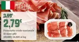 Banco Fresco Prosciutto crudo nazionale 18 mesi offerta