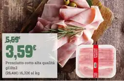 Banco Fresco Prosciutto cotto alta qualità offerta