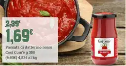 Banco Fresco Passata di datterino rosso Così Com'è offerta