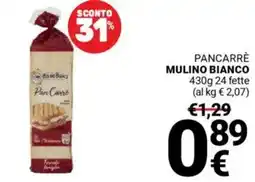 Supermercati Gulliver Pancarrè MULINO BIANCO offerta