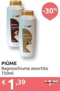 Ipersoap PIÙME Bagnoschiuma offerta