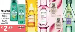 Ipersoap FRUCTIS shampoo balsamo offerta