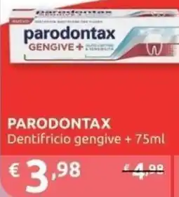 Ipersoap PARODONTAX Dentifricio gengive offerta