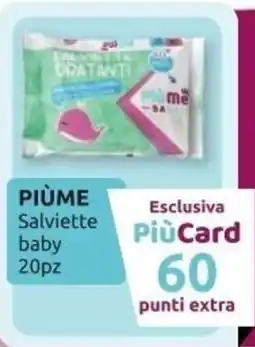 Ipersoap PIÙME Salviette baby offerta