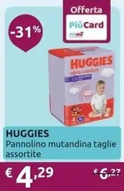 Ipersoap HUGGIES Pannolino mutandina offerta