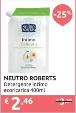 Ipersoap NEUTRO ROBERTS Detergente intimo ecoricarica offerta
