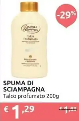 Ipersoap SPUMA DI SCIAMPAGNA Talco profumato offerta