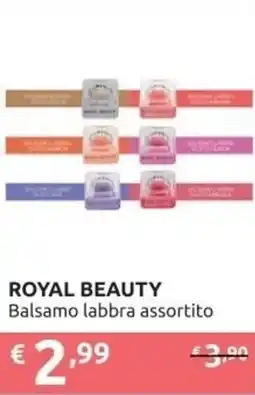 Ipersoap ROYAL BEAUTY Balsamo labbra offerta