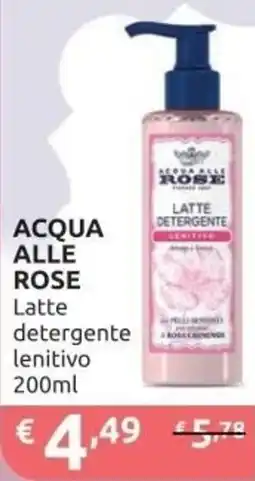 Ipersoap ACQUA ALLE ROSE Latte detergente lenitivo offerta