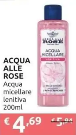 Ipersoap ACQUA ALLE ROSE Acqua micellare lenitiva offerta