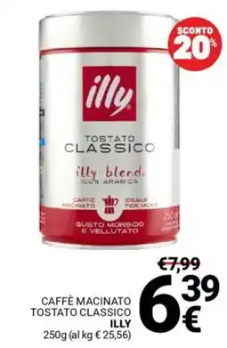 Supermercati Gulliver Caffè macinato tostato classico ILLY offerta