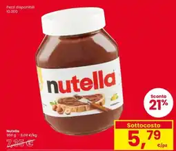 Interspar Nutella offerta
