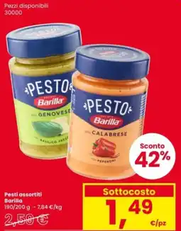 Interspar Pesti Barilla offerta