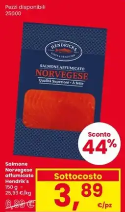 Interspar Salmone Norvegese affumicato Hendrik's offerta